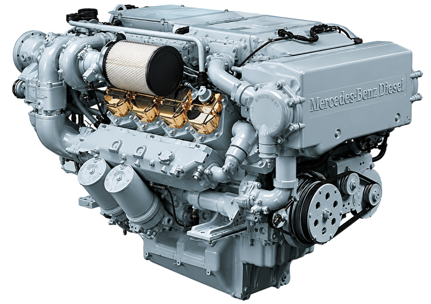 MAN V12-1900 marine engine